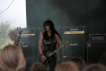 Rocken live doch mehr als auf CD., Crashdiet auf dem Rock Hard Festival 2010 | © laut.de (Fotograf: Michael Edele)