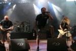 Mussten zwar in der Halle ran, machten da aber richtig was los., Darkane auf dem BYH 2010 | © laut.de (Fotograf: Michael Edele)