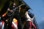 Die Schweden nehmen diese Mal die Headlinerposition ein., Hammerfall auf dem BYH 2010 | © laut.de (Fotograf: Michael Edele)