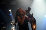 Korn samt Giger-Ständer., Live im Zürcher Volkshaus | © laut.de (Fotograf: Björn Jansen)
