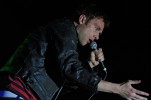 Damon Albarn und seine Comic-Truppe in Berlin., Beim einzigen deutschen Gig 2010 | © laut.de (Fotograf: Tobias Haussmann)