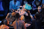 Lady Gaga lässt die Topmodels blass aussehen!, Gaga bei Germany's Next Top Model | © laut.de (Fotograf: Peter Wafzig)