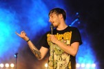 Sein Album schlägt gerade voll ein, sein Konzert auch: Casper im Stereo., Casper im Juli 2011 beim 1Live Radiokonzert | © laut.de (Fotograf: Jan Knoff)