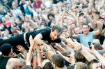 Unser Fotograf Michael Grein war bei den Donots auf der Bühne ..., Taubertal 2011 | © laut.de (Fotograf: Michael Grein)