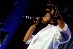 Der Rapper und seine Tsunami-Band im ausverkauften Gloria, Tsunami in Köln, 2011 | © laut.de (Fotograf: Peter Wafzig)