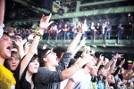 Räumt drei Grammys ab und rockt in Köln: Skrillex, Köln 2012 | © laut.de (Fotograf: Peter Wafzig)