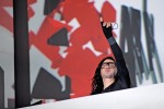 Räumt drei Grammys ab und rockt in Köln: Skrillex, Köln 2012 | © laut.de (Fotograf: Peter Wafzig)