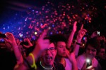 Räumt drei Grammys ab und rockt in Köln: Skrillex, Köln 2012 | © laut.de (Fotograf: Peter Wafzig)