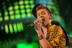 Unter den letzten 3 Kandidaten der 9. Staffel., DSDS-Live-Shows - Halbfinale | © laut.de (Fotograf: Peter Wafzig)
