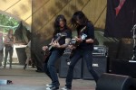 Die Kalifornier mussten mal wieder viel zu früh ran., Metalfest Loreley 2012 | © laut.de (Fotograf: Michael Edele)