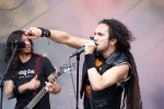 Die Kalifornier mussten mal wieder viel zu früh ran., Metalfest Loreley 2012 | © laut.de (Fotograf: Thomas Kohl)