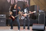 Die Kalifornier mussten mal wieder viel zu früh ran., Metalfest Loreley 2012 | © laut.de (Fotograf: Thomas Kohl)