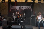 Die Kalifornier mussten mal wieder viel zu früh ran., Metalfest Loreley 2012 | © laut.de (Fotograf: Michael Edele)