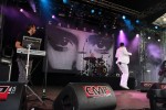 Ein echte Lichtgestalt im sonstigen schwarz, Amphi Festvial 2012 | © laut.de (Fotograf: )