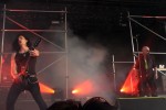 Sonnenschein und Sisters? Keine gute Mischung, Amphi Festival, 2012 | © laut.de (Fotograf: Michael Edele)