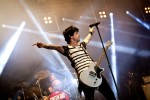 Billie Joe Armstrong und Co. rocken die Meute bei jeder Temperatur., Rock am See, 2012 | © laut.de (Fotograf: Lars Krüger)