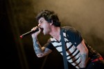 Billie Joe Armstrong und Co. rocken die Meute bei jeder Temperatur., Rock am See, 2012 | © laut.de (Fotograf: Lars Krüger)