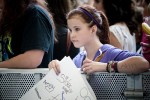 Justin Bieber unplugged am Frankfurter Flughafen., Frankfurt, 2012 | © laut.de (Fotograf: Michael Grein)