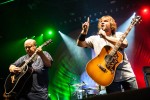 Zwei dicke Kerle und ihre Gitarren: Tenacious D rocken in Düsseldorf., Düsseldorf 2012 | © laut.de (Fotograf: Peter Wafzig)