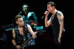 Martin Gore, Dave Gahan und Andy Fletcher spielten gleich zwei Mal in der Esprit Arena., Düsseldorf, 2013 | © laut.de (Fotograf: Peter Wafzig)