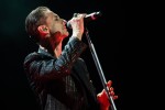 Martin Gore, Dave Gahan und Andy Fletcher spielten gleich zwei Mal in der Esprit Arena., Düsseldorf, 2013 | © laut.de (Fotograf: Peter Wafzig)