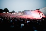 Matthew Bellamy und Kollegen auf der Freilichtbühne., Loreley 2013 | © laut.de (Fotograf: Michael Grein)