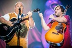 Jack Black und Kyle Gass wie man sie kennt und liebt., FM4 Frequency, 2013 | © laut.de (Fotograf: Julian Haas)