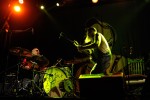Seasick Steve und seine Gitarren in Zürich., Zürich 2013 | © laut.de (Fotograf: Björn Jansen)