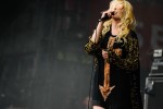 Frontgirl Taylor Momsen und Band in full effect., Rock am Ring, 2014 | © laut.de (Fotograf: Bjørn Jansen)