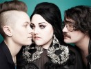 Die lesbische Ikone Beth Ditto und ihre Kollegen posieren zum "A Joyful Noise"-Album., Pressefotos 2012 | © (Fotograf: )