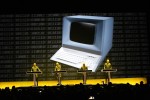 Kraftwerk gratulieren zum 25-jährigen Jubiläum der Institution., ZKM, Karlsruhe 2014 | © laut.de (Fotograf: Alexander Cordas)