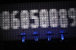 Kraftwerk gratulieren zum 25-jährigen Jubiläum der Institution., ZKM, Karlsruhe 2014 | © laut.de (Fotograf: Alexander Cordas)