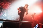 On stage mit In Flames., Berlin, C-Halle, 2014 | © laut.de (Fotograf: Andreas Koesler)