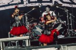 Voller Einsatz on stage: Metal à la Japan., Rock im Revier 2015 | © laut.de (Fotograf: Lars Krüger)
