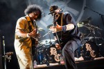 Ice-T und seine Metalcore/Crossover-Gang., Rock am Ring 2015 | © laut.de (Fotograf: Lars Krüger)