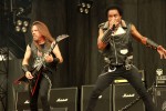 Grimassenmeister Katon DePena in Aktion., Bang Your Head 2015 | © laut.de (Fotograf: Michael Edele)