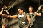 Grimassenmeister Katon DePena in Aktion., Bang Your Head 2015 | © laut.de (Fotograf: Michael Edele)