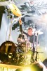 Live eine Wucht: Jon Stanier, Ian Williams und Dave Konopka., Berlin Columbia Theater, 2016 | © laut.de (Fotograf: Andreas Koesler)