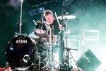 Live eine Wucht: Jon Stanier, Ian Williams und Dave Konopka., Berlin Columbia Theater, 2016 | © laut.de (Fotograf: Andreas Koesler)
