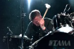 Live eine Wucht: Jon Stanier, Ian Williams und Dave Konopka., Berlin Columbia Theater, 2016 | © laut.de (Fotograf: Andreas Koesler)