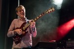 Live eine Wucht: Jon Stanier, Ian Williams und Dave Konopka., Berlin Columbia Theater, 2016 | © laut.de (Fotograf: Andreas Koesler)