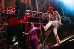 Der Gig der Crack Street Boys fiel Starkregen und Unwetter zum Glück nicht zum Opfer., Hurricane 2016 | © laut.de (Fotograf: Lars Krüger)
