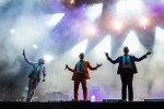 Der Gig der Crack Street Boys fiel Starkregen und Unwetter zum Glück nicht zum Opfer., Hurricane 2016 | © laut.de (Fotograf: Lars Krüger)