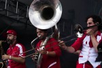 Rot-Gelb-Grün auf der kleinen Insel im Fühlinger See: Raps und Riddims!, Summerjam 2016 | © laut.de (Fotograf: Lothar Schmitt)