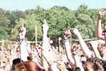 Circle Pits und Kirschbier: Die Fotos aus Straubenhardt., Happiness Festival | © laut.de (Fotograf: Jan Ehrhardt)