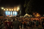 Der Berg ruft! Im Rahmen ihrer Open-Air-Tour spielen Niedeckens BAP ein Best-Of-Set vor der Festungsruine Hohentwiel., Live auf dem Hohentwiel, Singen 2016 | © laut.de (Fotograf: Alex Klug)