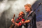 Der Berg ruft! Im Rahmen ihrer Open-Air-Tour spielen Niedeckens BAP ein Best-Of-Set vor der Festungsruine Hohentwiel., Live auf dem Hohentwiel, Singen 2016 | © laut.de (Fotograf: Alex Klug)