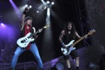 Bruce Dickinson und Co. rockten den Genfer See, Iron Maiden beim Paleo 2016 | © laut.de (Fotograf: Giuliano Benassi)