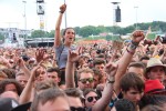 Sonne, Bier, dröhnende Boxen, Gewitter - das Zeppelinfeld in Nürnberg bebt drei Tage lang., Rock im Park, 2017 | © laut.de (Fotograf: Alexander Austel)