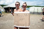 Unsere spezielle Fan-Frage zum Ring - und die Antworten: Was war das Schlimmste, was du je auf einem Festival vergessen hast?, Rock am Ring Special, 2017 | © laut.de (Fotograf: Deborah Frey)